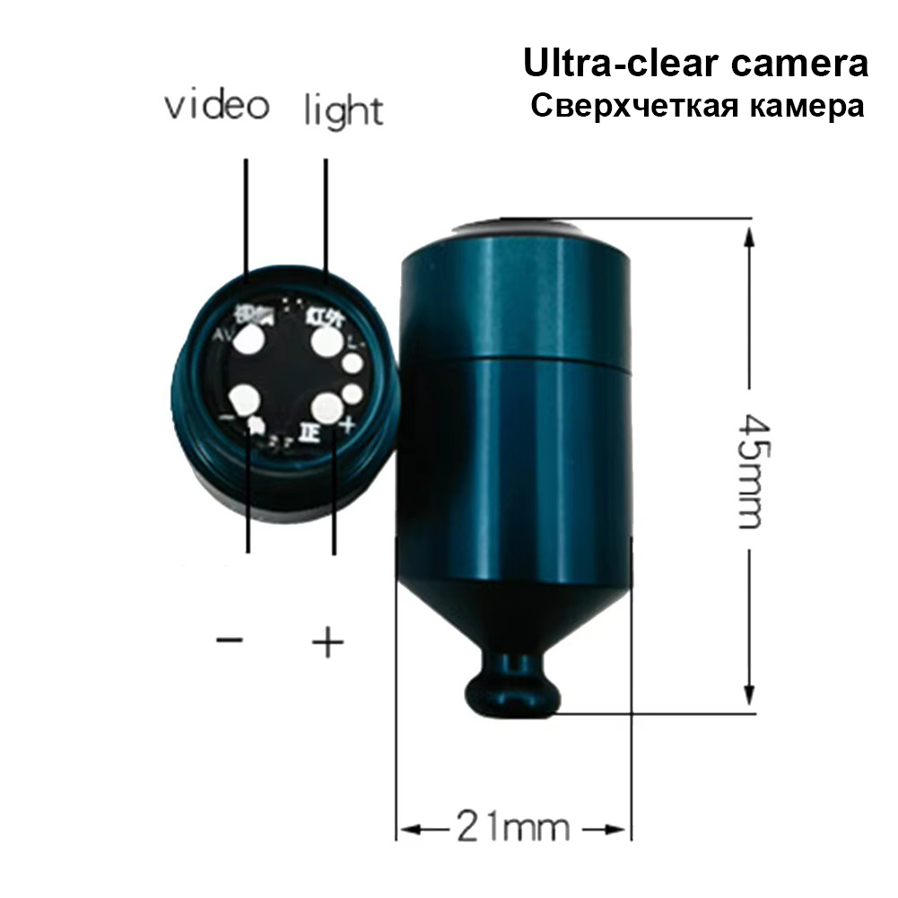 1pc Underwater Fishing Camera  - огляд і ціна Fishing Depth Finder