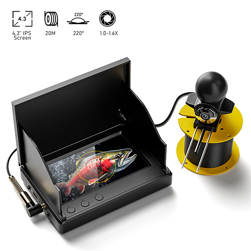 Fishing Camera 4.3’’ Screen 20 - огляд і ціна Fishing Camera