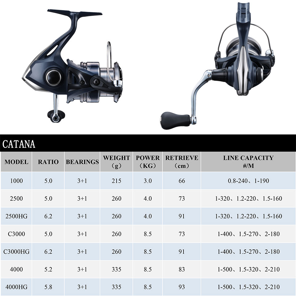 2022 SHIMANO CATANA Fishing sp - огляд і ціна Shimano Reel Stradic